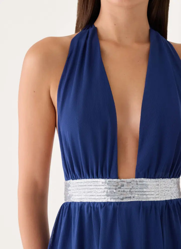 Alyvia Mini Dress - Rich Blue - Mini Dresses