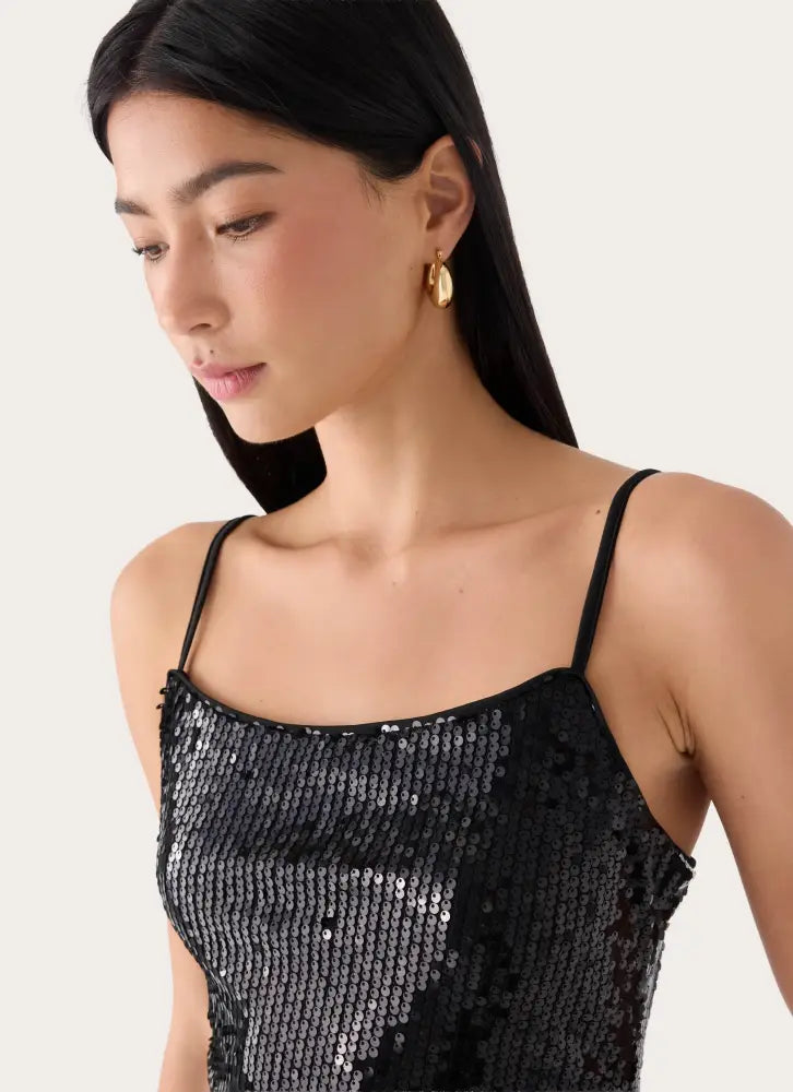 August Mini Dress - Black - Mini Dresses