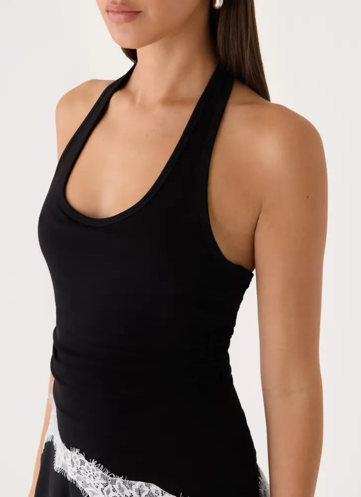 Brionee Midi Dress - Black - Midi Dresses