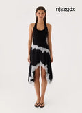 Brionee Midi Dress - Black - Midi Dresses