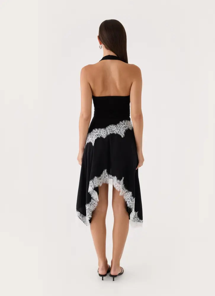 Brionee Midi Dress - Black - Midi Dresses