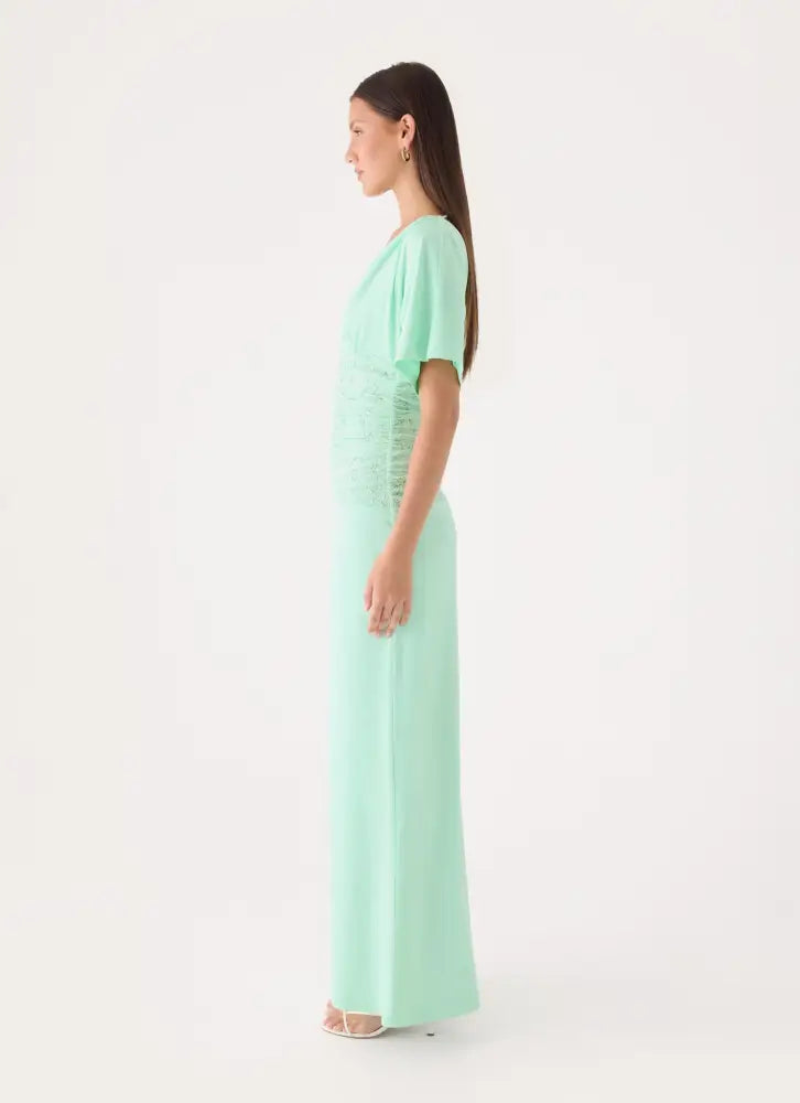 Comes To You Maxi Dress - Misty Jade - Maxi Dresses