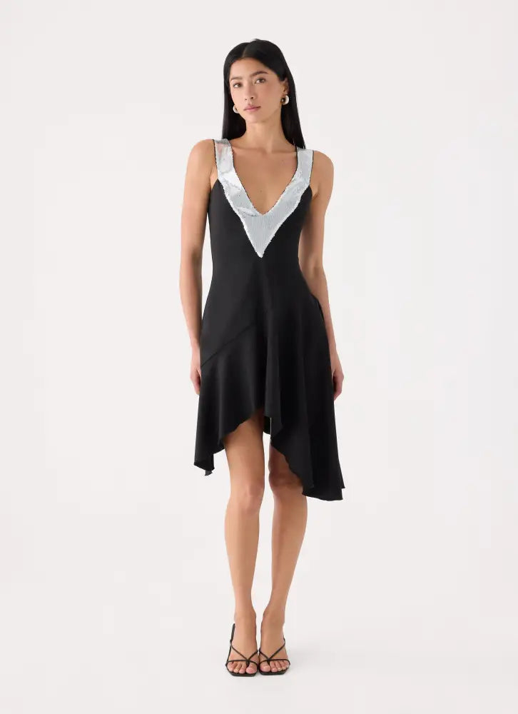 Eluna Midi Dress - Black - Midi Dresses