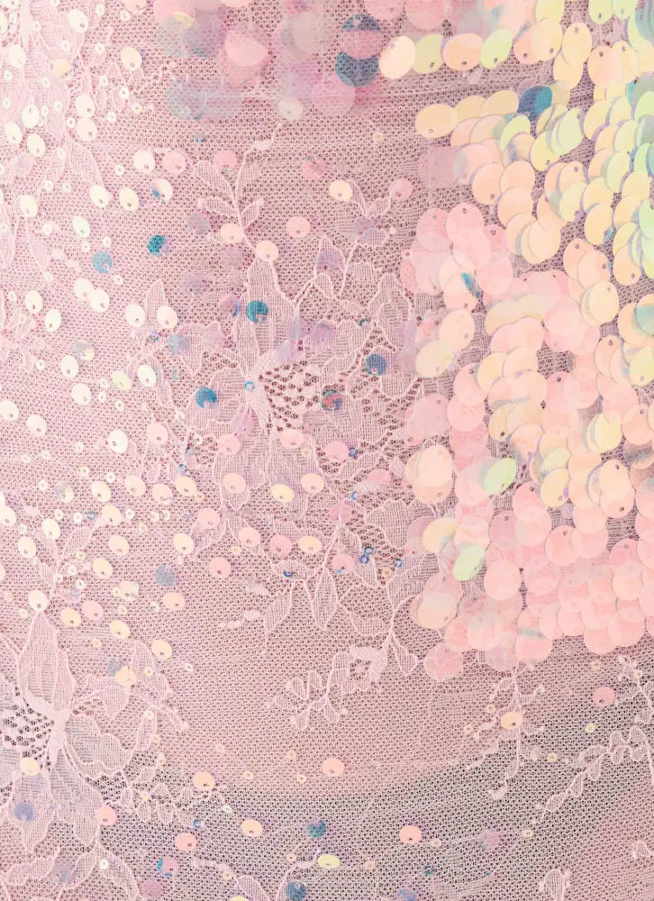 Erinah Sequin Maxi Dress - Pink - Maxi Dresses