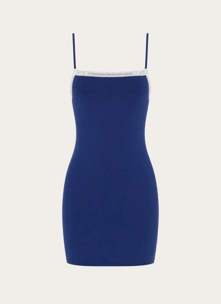 Julea Mini Dress - Rich Blue - Mini Dresses