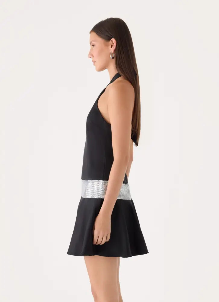 Kaelis Mini Dress - Black - Mini Dresses