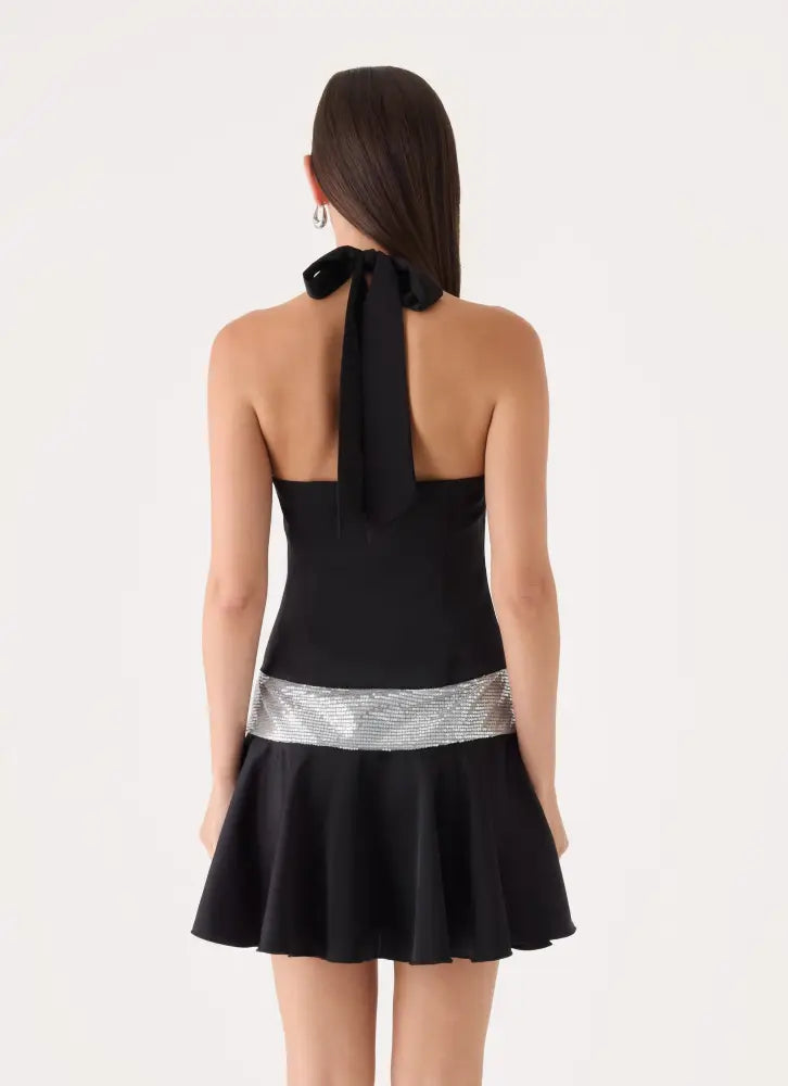 Kaelis Mini Dress - Black - Mini Dresses