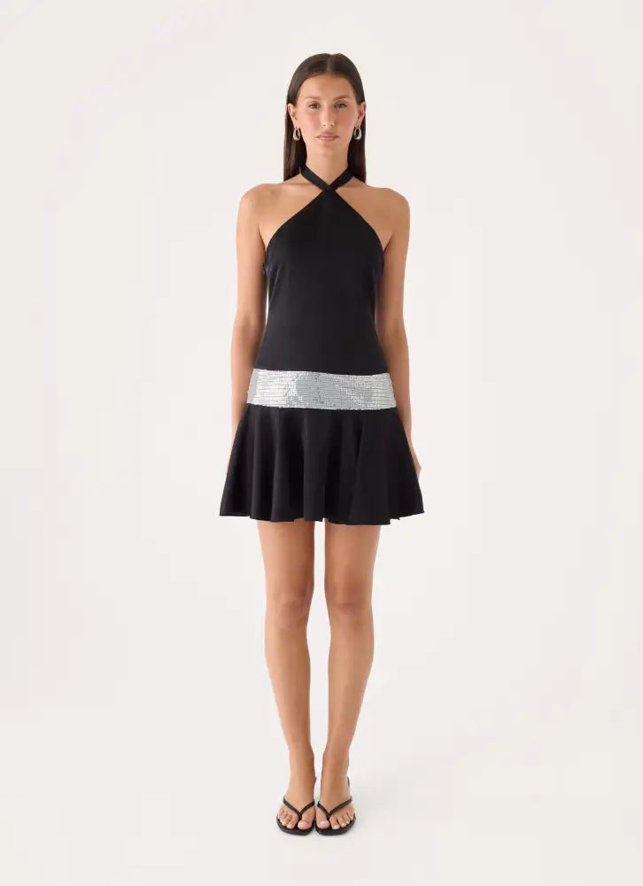 Kaelis Mini Dress - Black - Mini Dresses