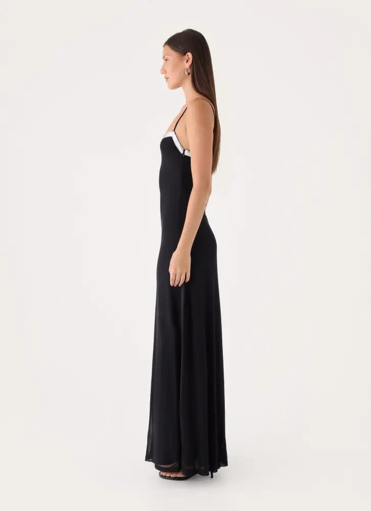 Lauryn Maxi Dress - Black - Maxi Dresses