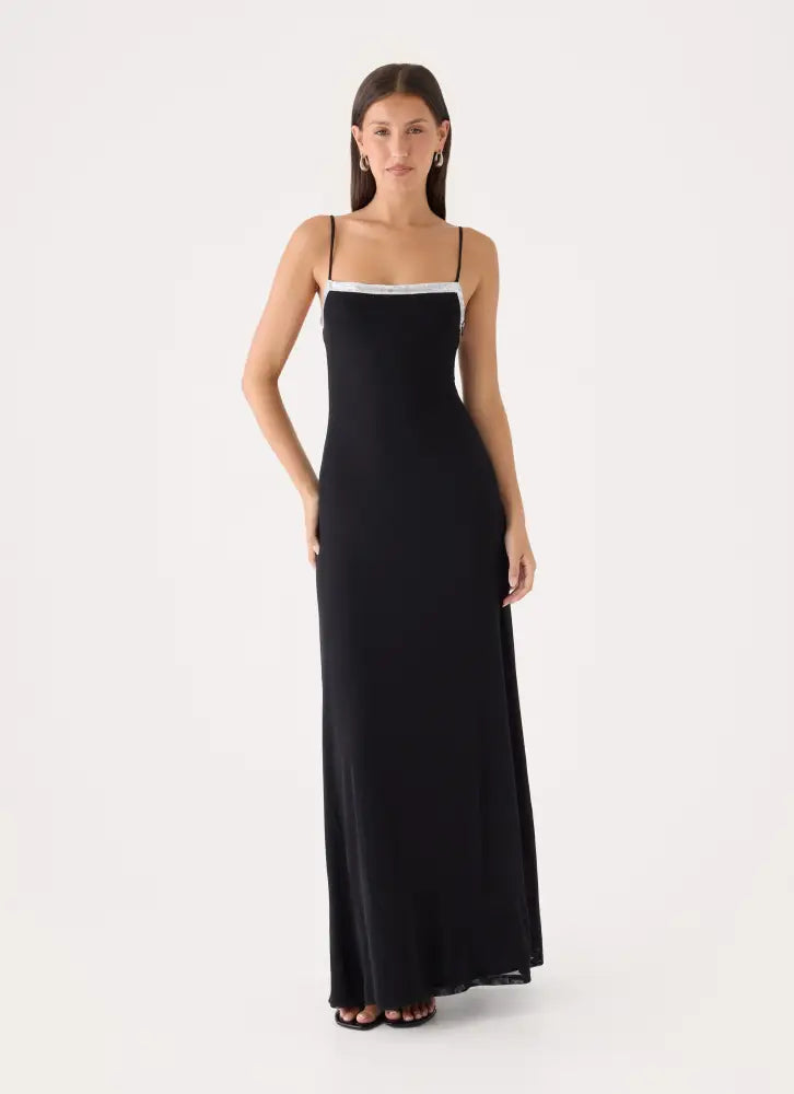 Lauryn Maxi Dress - Black - Maxi Dresses