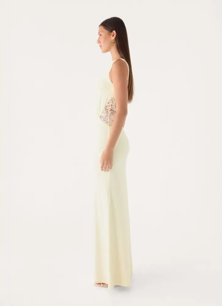 Reina Maxi Dress - Yellow - Maxi Dresses