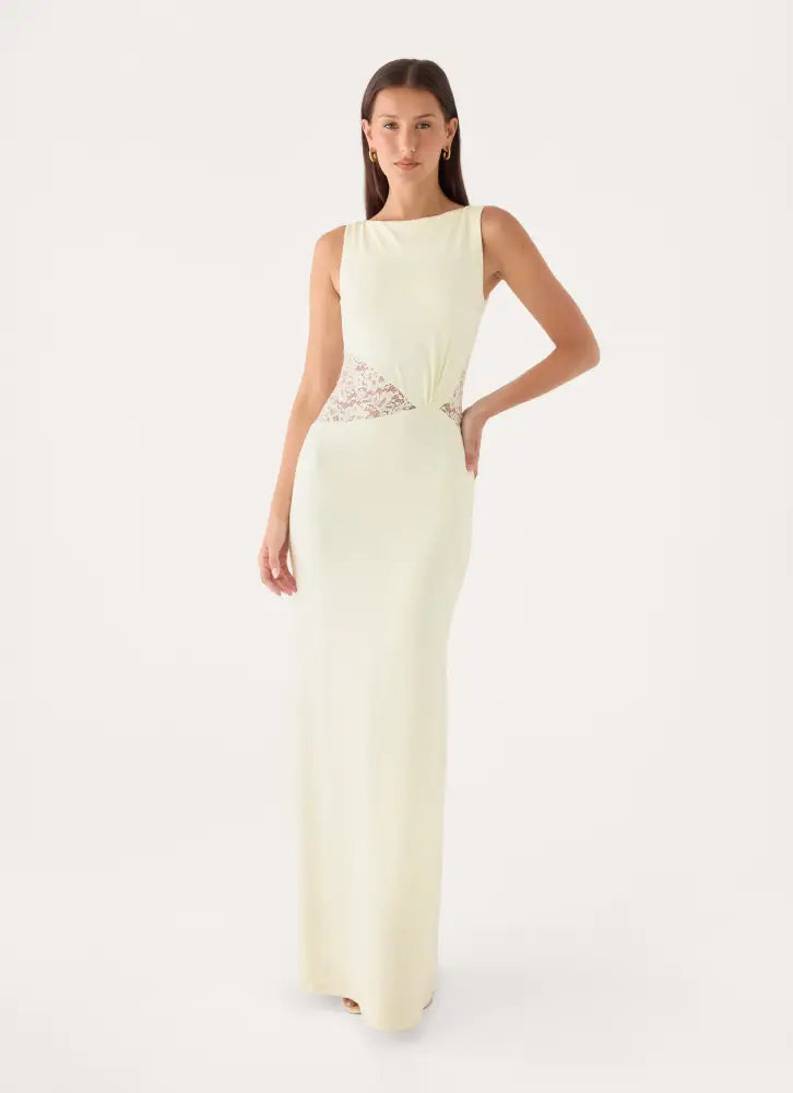 Reina Maxi Dress - Yellow - Maxi Dresses