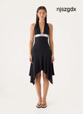 Rylae Midi Dress - Black - Midi Dresses